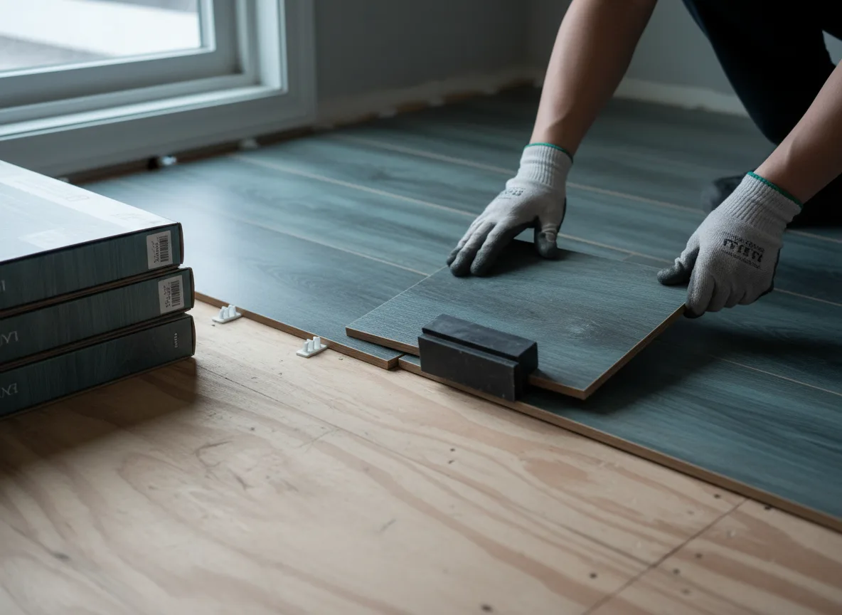 Luxury Vinyl Plank Installation company in Rock, MI